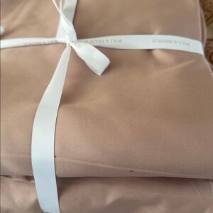 Boll & Branch signature Camel  Bedding sheet Set king